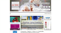 Desktop Screenshot of albaniaenergy.org
